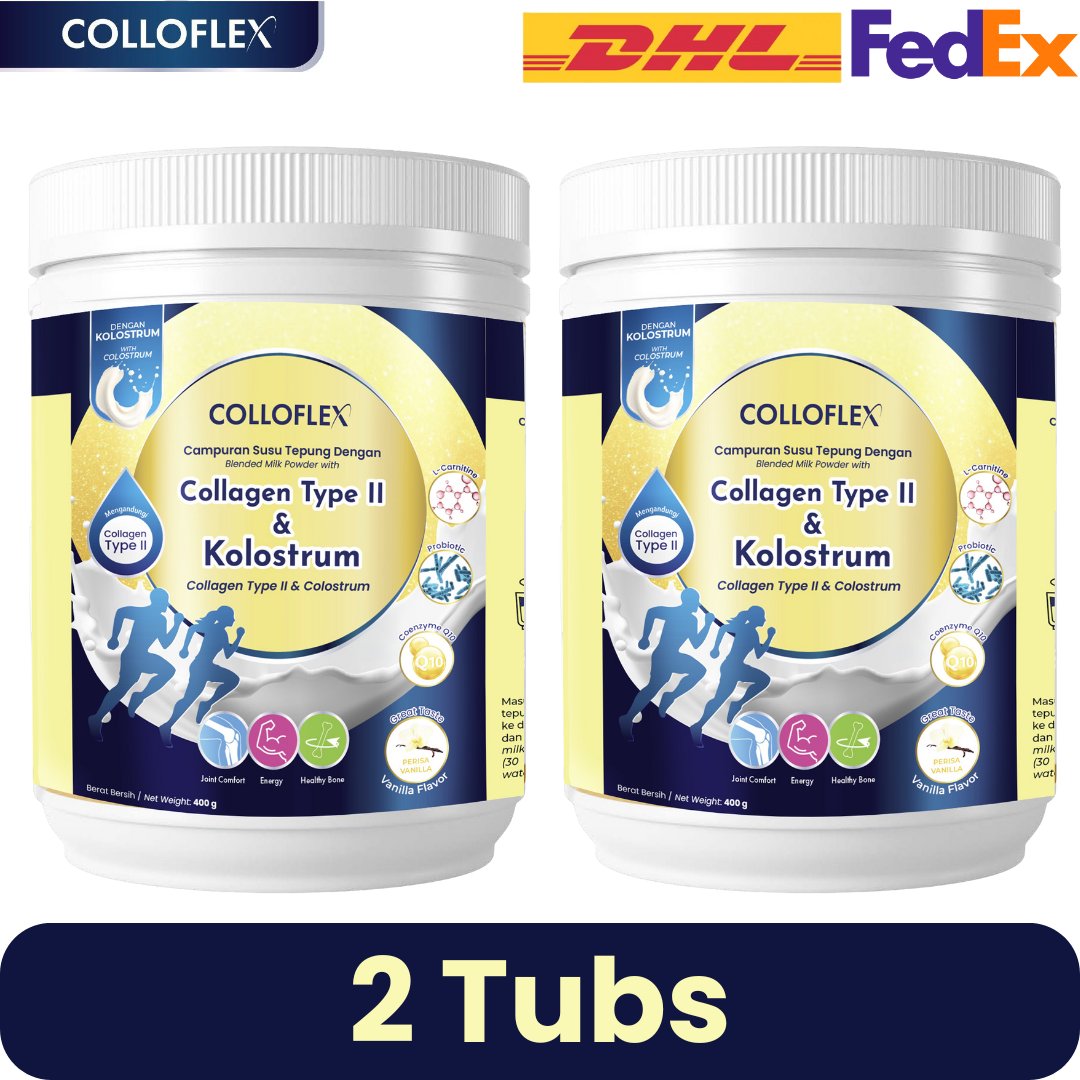 ColloFlex 400g Vanilla 2 Tubs